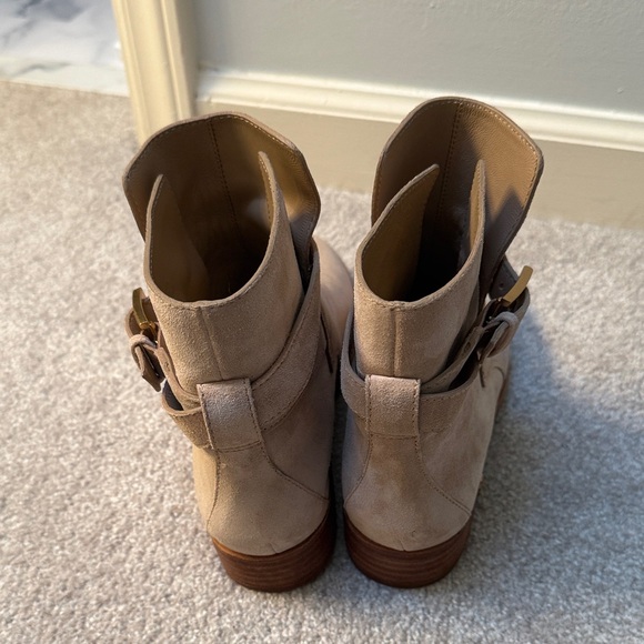 Tory Burch Beige Ankle Booties - Picture 5 of 5